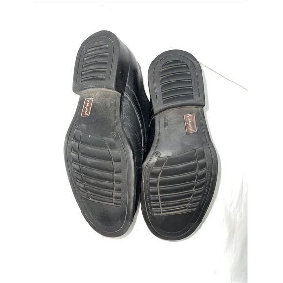 Sandro Moscoloni Shoes Mens 10EEE Vineyard Black Leather Old Money Classic core - Picture 7 of 7